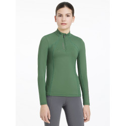 Strato base LeMieux Young Rider Classique a maniche lunghe Verde hunter