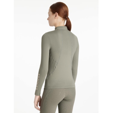 Strato base LeMieux Young Rider Classique a maniche lunghe Rosmarino Verde