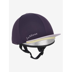 Cappello con pon pon LeMieux amovibile Classico Ginepro Viola