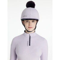 Cappello con pon pon LeMieux amovibile Classico Nero Cappello con pon pon LeMieux amovibile Classico Nero