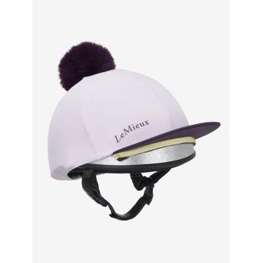 Cappello con pon pon LeMieux amovibile Classico Lilla Viola Cappello con pon pon LeMieux amovibile Classico Lilla Viola
