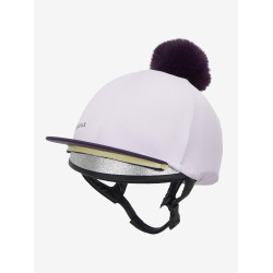 Cappello con pon pon LeMieux amovibile Classico Lilla Viola Cappello con pon pon LeMieux amovibile Classico Lilla Viola