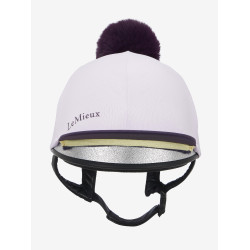 Cappello con pon pon LeMieux amovibile Classico Lilla Viola Cappello con pon pon LeMieux amovibile Classico Lilla Viola