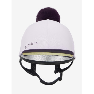 Cappello con pon pon LeMieux amovibile Classico Lilla Viola Cappello con pon pon LeMieux amovibile Classico Lilla Viola