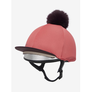Cappello con pon pon LeMieux amovibile Classico Mirtillo rosso Rosa Cappello con pon pon LeMieux amovibile Classico Mirtillo rosso Rosa