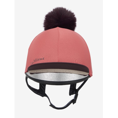 Cappello con pon pon LeMieux amovibile Classico Mirtillo rosso Rosa Cappello con pon pon LeMieux amovibile Classico Mirtillo rosso Rosa