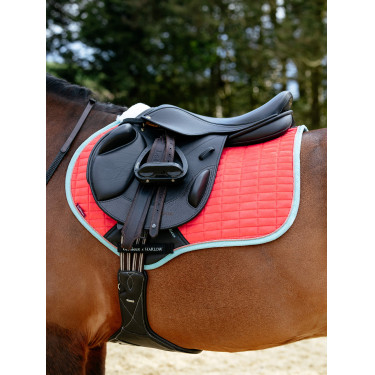 Tappetino LeMieux Square CSO Harlow Coral Crush Tappetino LeMieux Square CSO Harlow Coral Crush