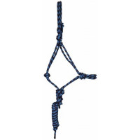 Capestro etologico + lunghina T di T Marino / azzurro chiaro