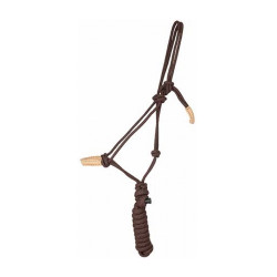 Capestro etologico comfort + lunghina T de T Marrone / beige Capestro etologico comfort + lunghina T de T Marrone / beige