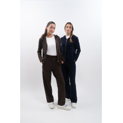 Felpa con zip in maglia Harcour Amelie