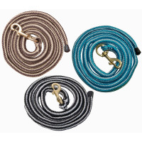 Lunga rotonda elastica T di T Blu / blu cielo