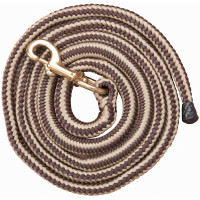 Lunga rotonda elastica T di T Marrone / beige