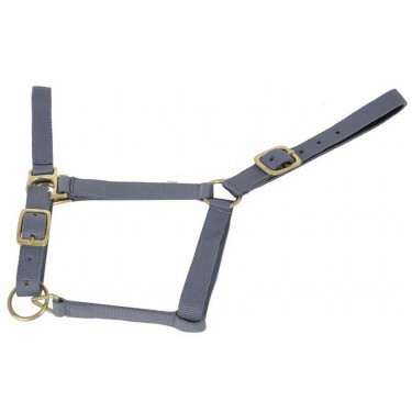 Capestro sintetico foderato in suede T de T Grigio