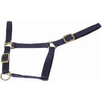 Capestro sintetico foderato in suede T de T Blu navy