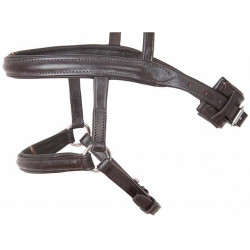 Muserolle mixte française / allemande T de T Havane foncé