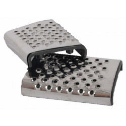 Pedana staffe ampia in gomma a T di T Acciaio