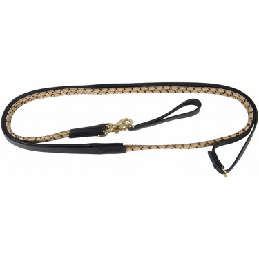 Redini tedesche in corda e cuoio T de T Nero / beige