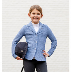 Giacca da concorso Horseware bambino Motion Lite Blu siciliano Giacca da concorso Horseware bambino Motion Lite Blu siciliano