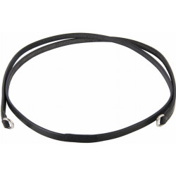 Redini da gogue in cuoio T de T Nero Redini da gogue in cuoio T de T Nero