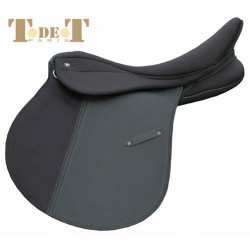 Sella in rexine mista T de T Nero Sella in rexine mista T de T Nero