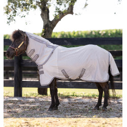 Coperta anti-mosche Horseware Amigo Bug Rug Petite 0g Argento / grigio titanio / argento Coperta anti-mosche Horseware Amigo Bug Rug Petite 0g Argento / grigio titanio / argento