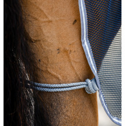 Camicina traspirante a rete Horseware Amigo 0g Marino / grigio titanio / argento Blu marino