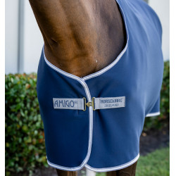 Camicina asciugante Horseware Amigo Jersey 0g Marino / grigio titanio / argento Blu marino