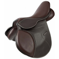Sella da ostacoli sintetica T de T Cioccolato Marrone Sella da ostacoli sintetica T de T Cioccolato Marrone