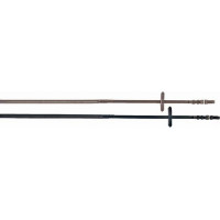 Rênes Super Grip lisses T de T Noir