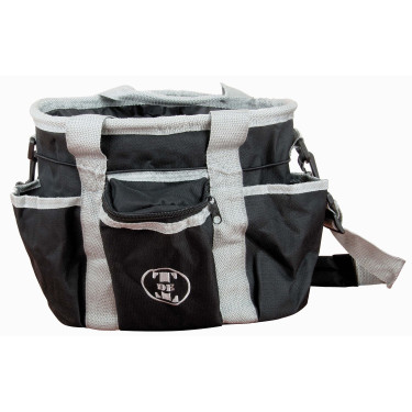 Borsa da striglie grande modello T de T Nero / grigio