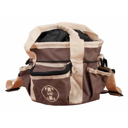 Borsa per la toelettatura modello piccolo T de T Marrone / beige