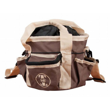 Borsa per la toelettatura modello piccolo T de T Marrone / beige