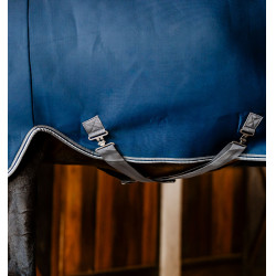 Maglia traspirante Horseware Rambo Airmax Cooler Disc Marino / temporale / grigio argento Blu marino