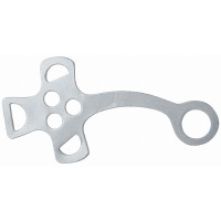Hackamore T-stangen van T Argentato Argento Hackamore T-stangen van T Argentato Argento