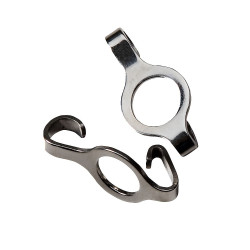 Ganci piatti per catenella