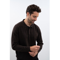 Polo Harcour Ange Cacao Marrone Polo Harcour Ange Cacao Marrone