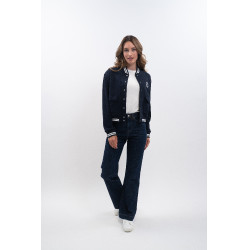 Maglione Bomber Harcour Agathe Marina Blu marino Maglione Bomber Harcour Agathe Marina Blu marino