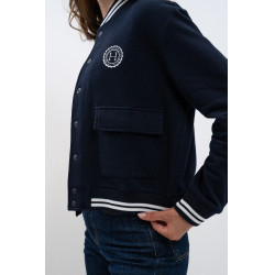 Maglione Bomber Harcour Agathe Marina Blu marino Maglione Bomber Harcour Agathe Marina Blu marino