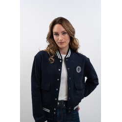 Maglione Bomber Harcour Agathe Marina Blu marino Maglione Bomber Harcour Agathe Marina Blu marino