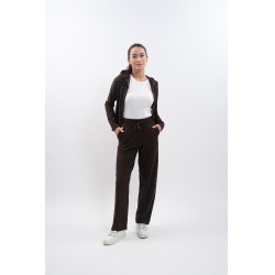 Jogging in maglia Harcour Andrea Cacao Marrone Jogging in maglia Harcour Andrea Cacao Marrone