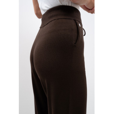 Jogging in maglia Harcour Andrea Cacao Marrone Jogging in maglia Harcour Andrea Cacao Marrone