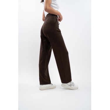 Jogging in maglia Harcour Andrea Cacao Marrone Jogging in maglia Harcour Andrea Cacao Marrone