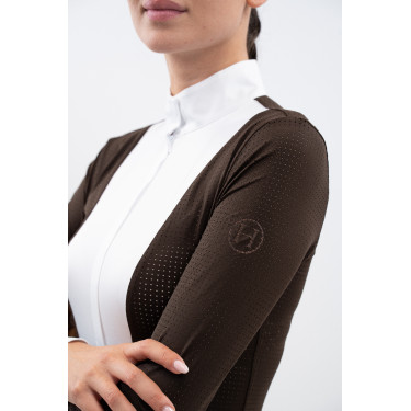 Polo da concorso Harcour Stella donna Cacao Marrone