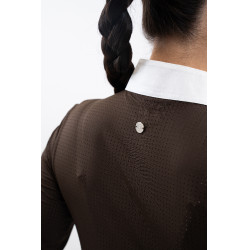 Polo da concorso Harcour Stella donna Cacao Marrone