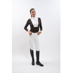 Polo da concorso Harcour Stella donna Cacao Marrone