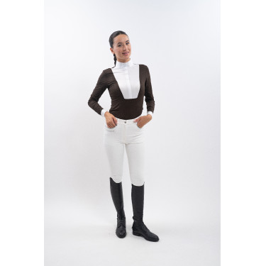 Polo da concorso Harcour Stella donna Cacao Marrone