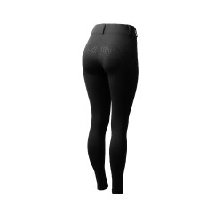 Leggings invernali da donna con grip integrale Horze Dea Nero