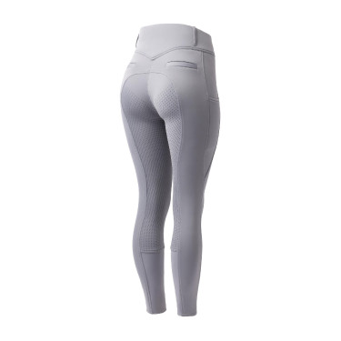 Pantaloni termici da donna Mira con fondo integrale Horze Morella nera Viola Pantaloni termici da donna Mira con fondo integrale Horze Morella nera Viola