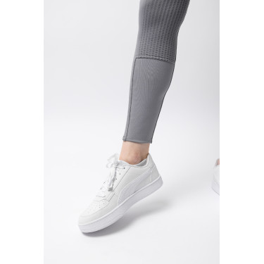 Pantaloni termici da donna Mira con fondo integrale Horze Morella nera Viola Pantaloni termici da donna Mira con fondo integrale Horze Morella nera Viola