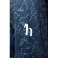 Maglietta da allenamento Pegasus per bambini Horze Mirtillo Blu